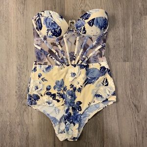 Zimmermann Balconette 1PC Swimsuit
